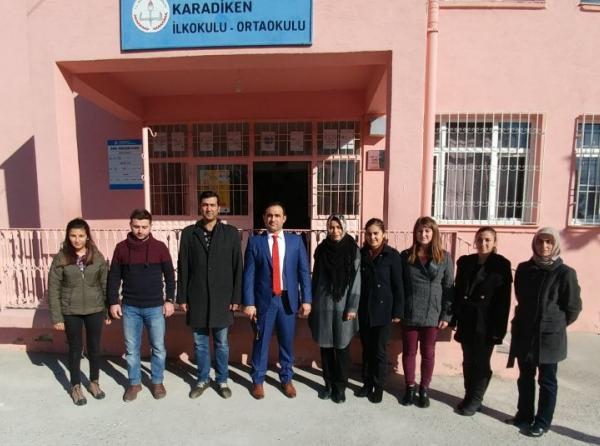 İlçe Milli Eğitim Müdürü Sayın Mehmet KALAYCI´nın Okulumuza Ziyareti